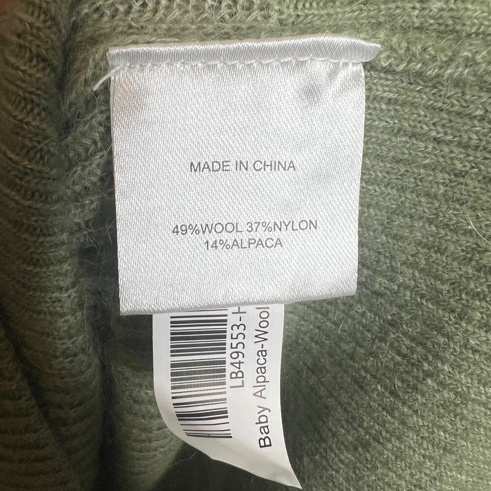 Quince Olive Green Turtleneck Sweater - Picture 11 of 16